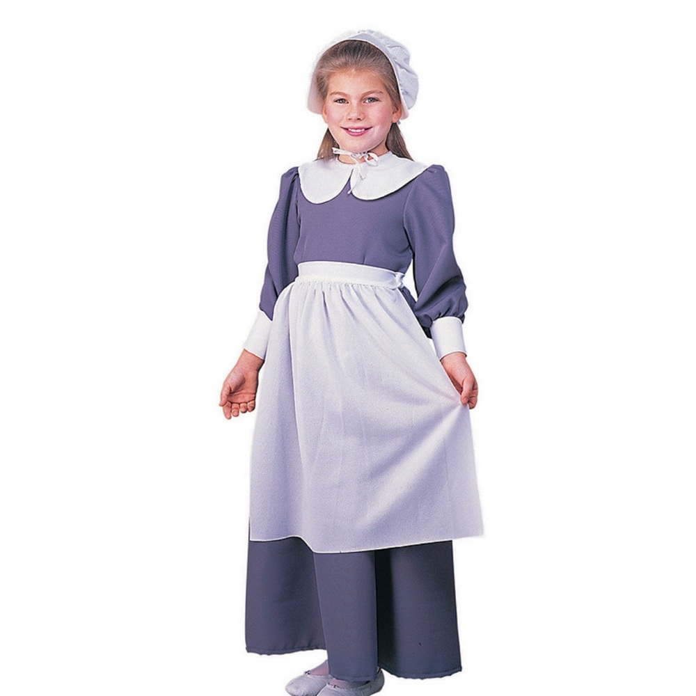 Girls pilgrim costume size 8-10